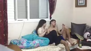 شريط جنس مصري هاوي: العشيقة تتوسل لقضيب عشيقها