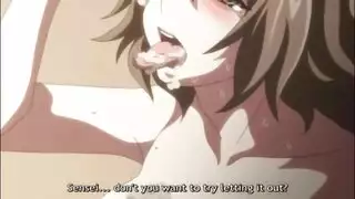 مشهد هنتاي صريح لطالبة مشاغبة