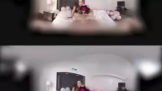 خيال بورن واقع افتراضي: أبيلا الكلبة وجوانا أنجيل في فعل