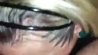 جماع وجهي قبل البث بقضيب إباحي منتصب
