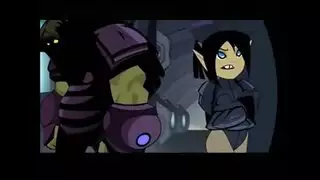 cartoon cutie gets anal creampie in supply closet