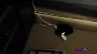 desperate amateur takes a double facial